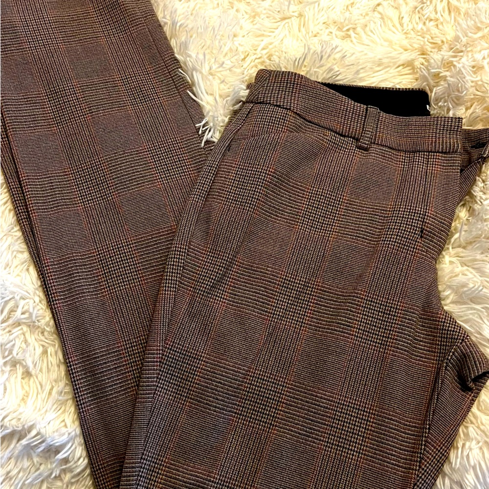 Express 10Long Pants. Multicolored with “hints” of pink